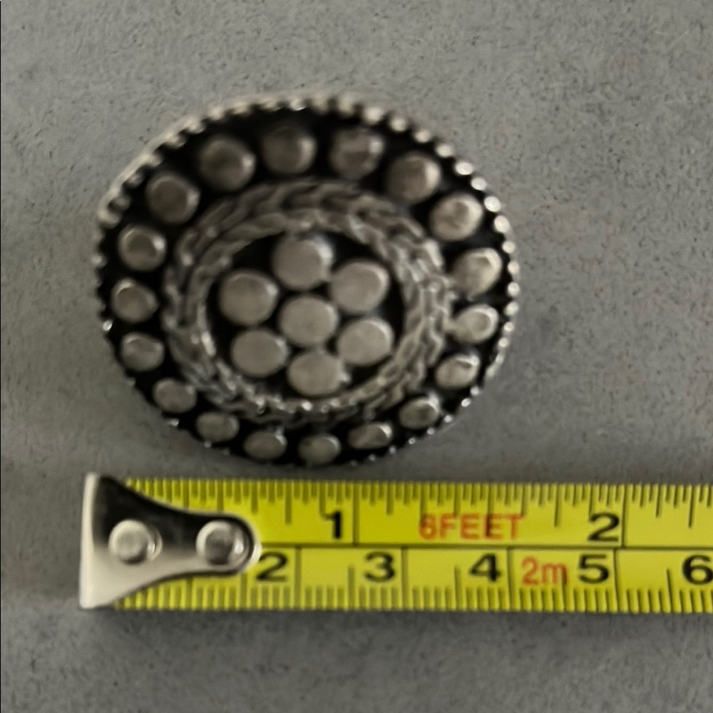 Silver Textured Ring - Picture 5 of 5